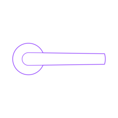 Buildings Door Handles Tizianella F Door Handle Outline Svg File, Free Vectors File